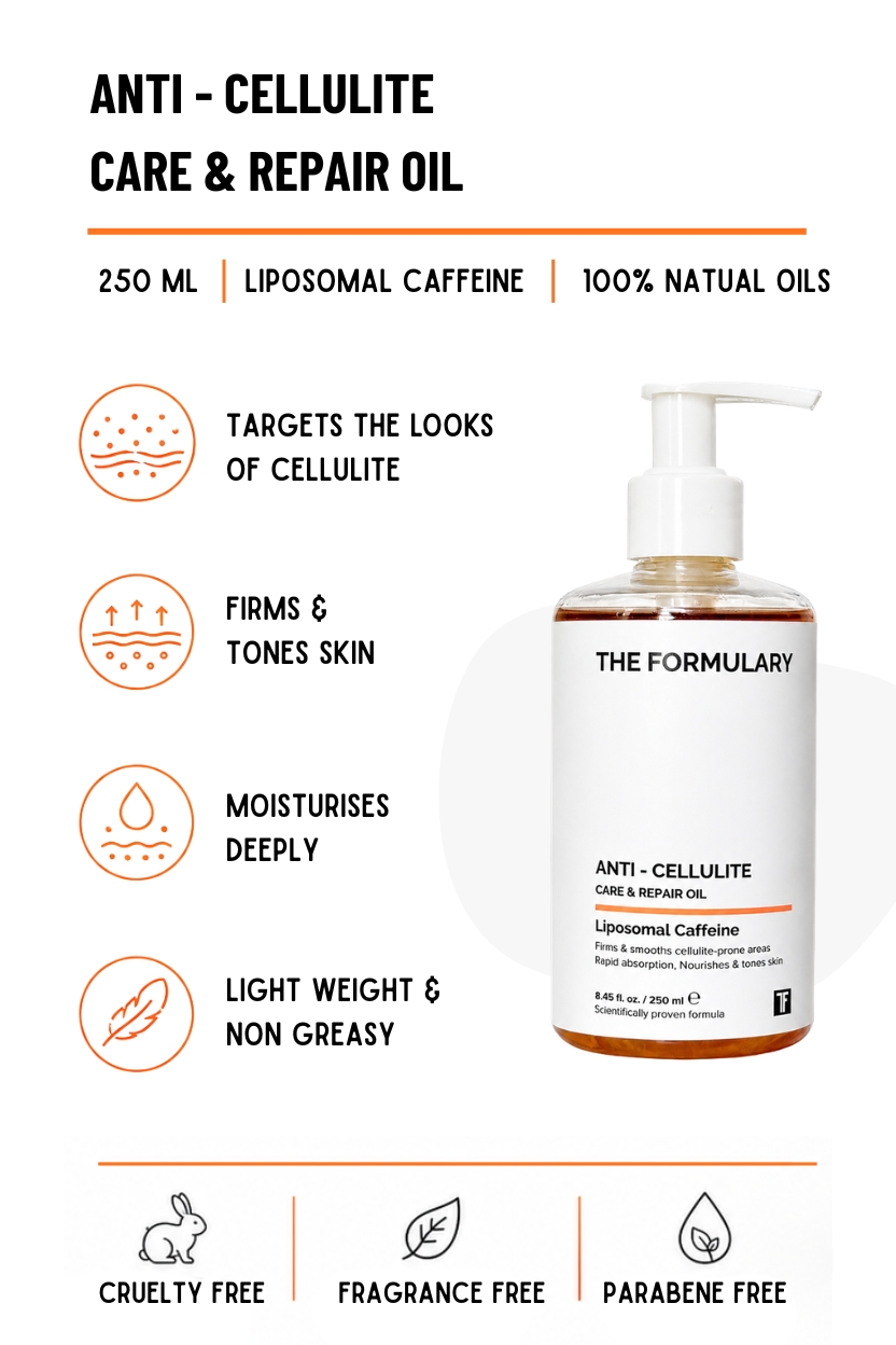 Anti Cellulite Care & Repair Oil 250ml - Image 3
